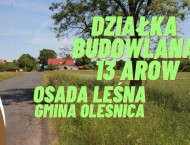 Działkę/grunt Osada Leśna, gmina Oleśnica
